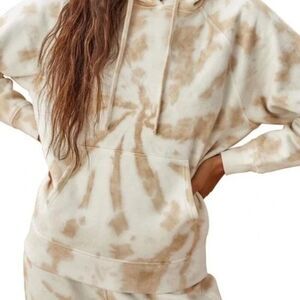 Reformation Jeans Women’s Tanner Classic Tie Dye Pullover Hoodie Sweater Sz S